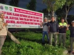 El PP de Satpol realiza patrullas nocturnas en el parque Daan Mogot tras las acusaciones de prostitución entre personas del mismo sexo